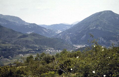 Castellane et le Roc - Alpes de Haute Provence - région PACA