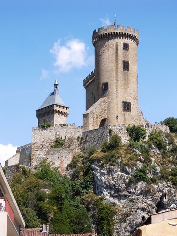 Foix, le château - Ariège - Midi Pyrénées