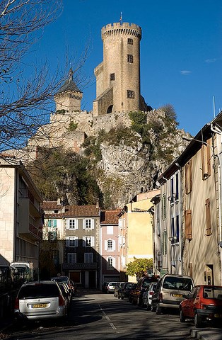 Foix et son château - Ariège - Midi Pyrénées