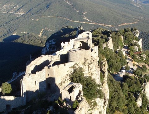 Château de Peyrepertuse - Aude - Languedoc Roussillon
