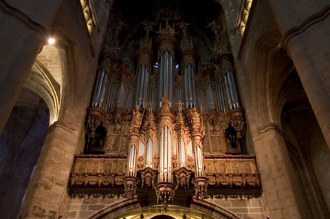 Rodez, orgue de la cathédrale - Aveyron - Midi Pyrénées