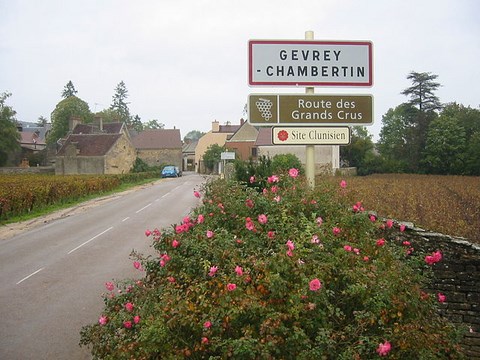 Village de Gevrey Chambertin, en Bourgogne