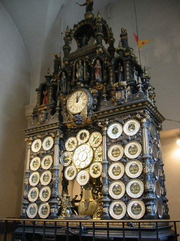 Besançon, l'horloge astronomique de la cathédrale St Jean - Doubs - Franche Comté