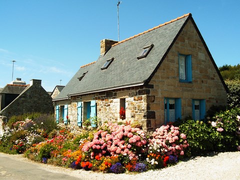 Crozon, maisons bretonnes