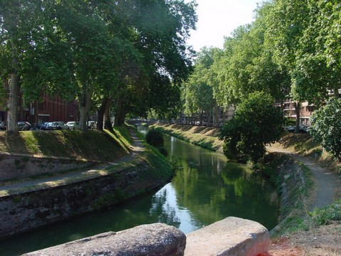 Toulouse, le canal de Brienne - Haute Garonne - Midi Pyrénées