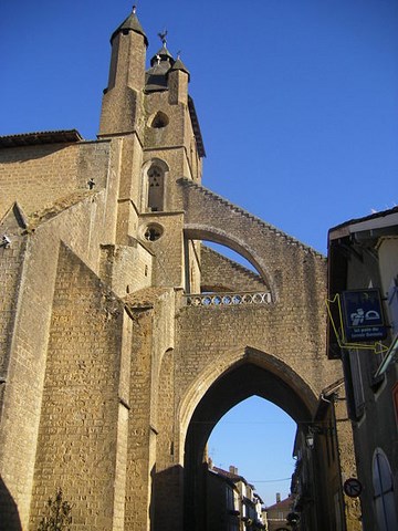 Mirande, église - Gers - Midi Pyrénées