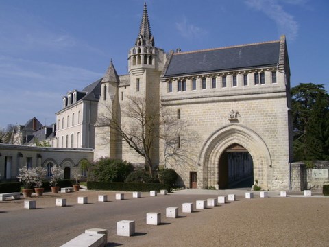 Abbaye de Marmoutier, le portail de la Crosse - Indre et Loire - Centre