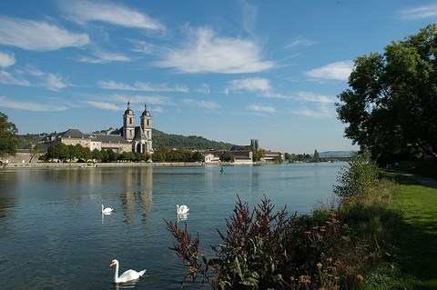 Pont à Mousson, la Moselle - Meurthe et Moselle - Lorraine