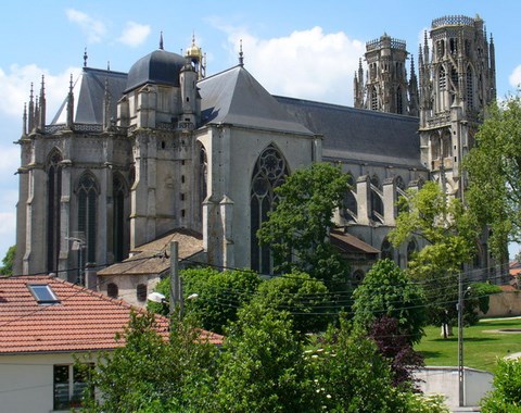 Toul, la cathédrale St Etienne - Meurthe et Moselle - Lorraine