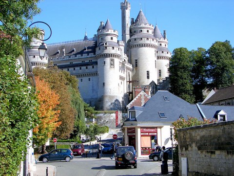 Pierrefonds, le château - Oise - Picardie