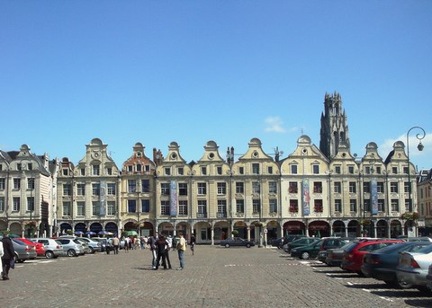 Arras, place du marché - Pas de Calais