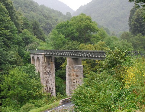 Cauterets, pont de Meyabat - Hautes-Pyrénées- Midi Pyrénées