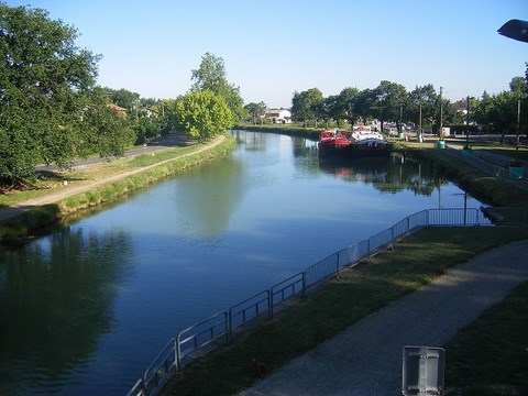Montech, canal sur la Garonne - Tarn et Garonne - Midi Pyrénées