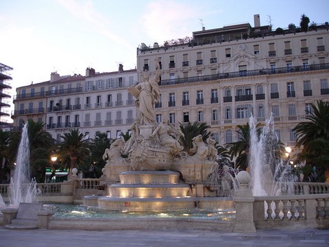 Toulon, place de la Liberté - Var - PACA