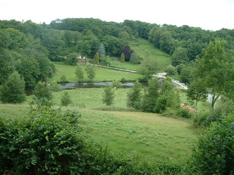 Rancon - vallée de la Gartempe - Haute-Vienne - Limousin