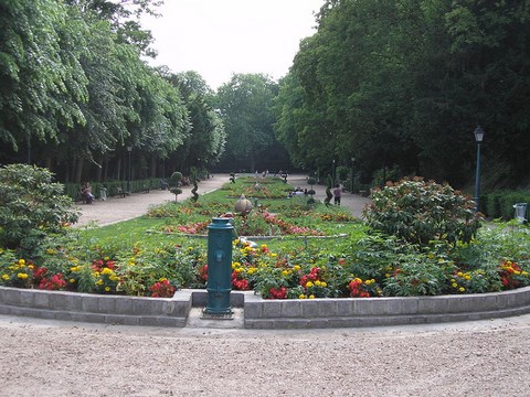 Pontoise, jardin de la ville - Val d'Oise - Ile de France