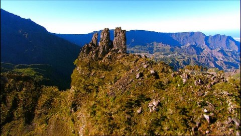 Pics des trois Salazes, près de Cilao - Ile de la Réunion