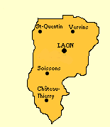 Carte de l'Aisne